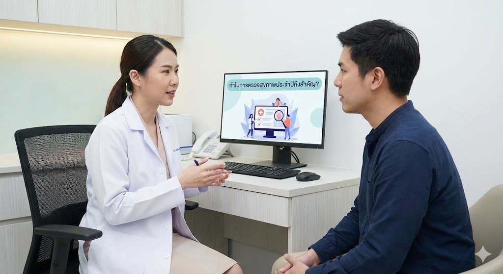 ทำไมการตรวจสุขภาพประจำปีถึงสำคัญ